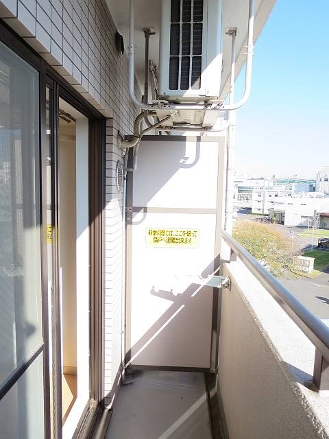 栗生ハイツ  ベランダ