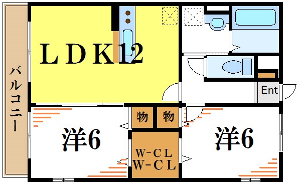コンフォール瑞江Ⅷ  間取り