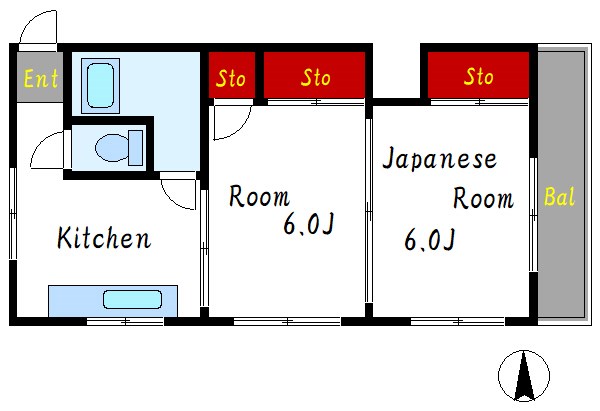 東亜マンション  間取り図