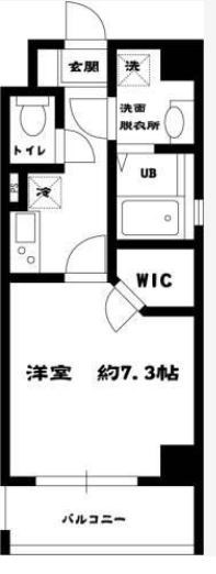 クレールイズミ   間取り