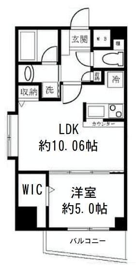 日神デュオステージ浅草  間取り図