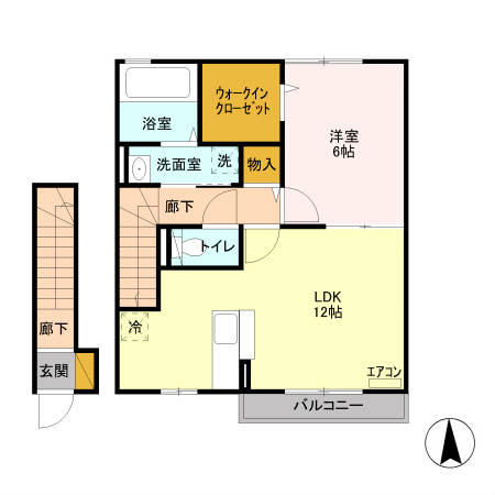 ブランマンジェ  間取り