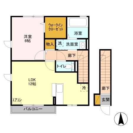 ブランマンジェ  間取り