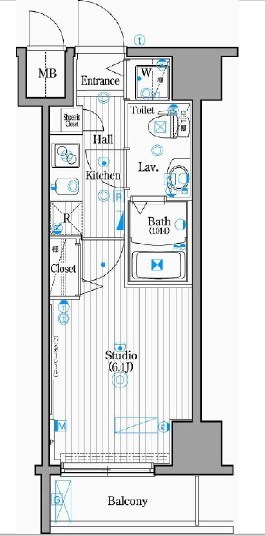 ガーラ・シティ王子  間取り