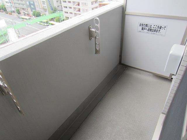 ガーラ・シティ王子  ベランダ