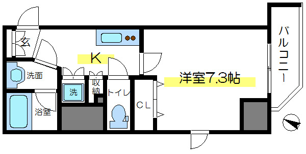 リファイズ小岩（Refays小岩） 間取り