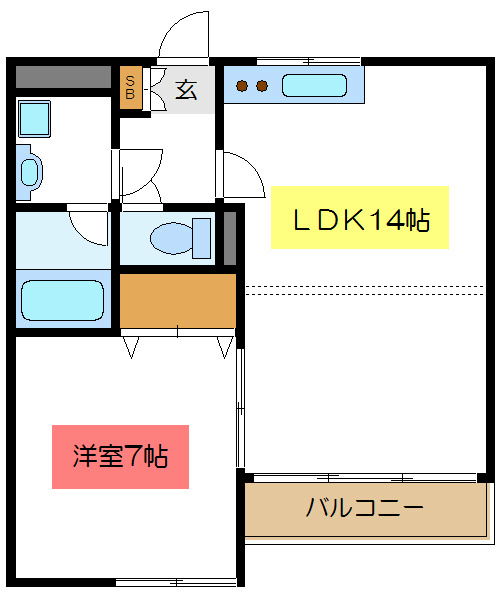 コンコードⅡ 間取り図