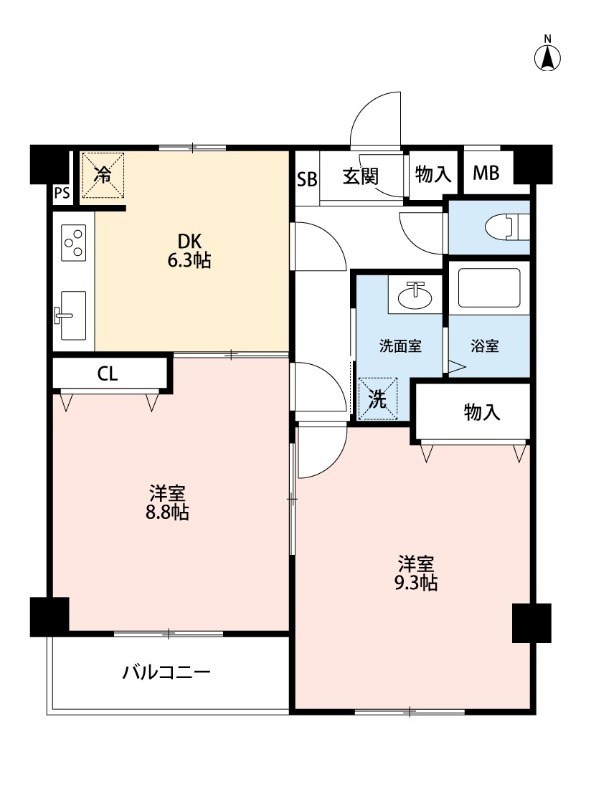 グランドゥール  間取り