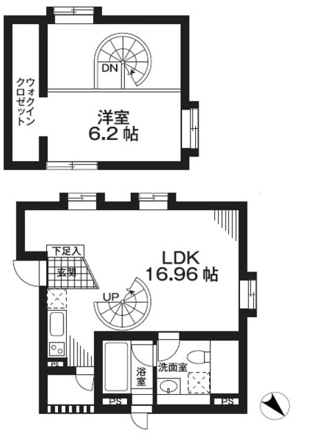 ダイチアパートメント南小岩 間取り