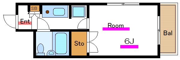 大橋ビル  間取り図