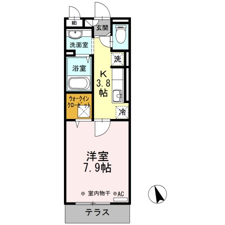 メゾンクレール墨田  間取り