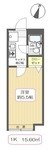 コージーハウス２２８A  間取り
