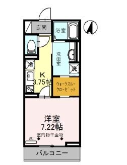 ル・ブラン立花   間取り図