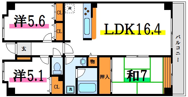 グレース柴又 間取り