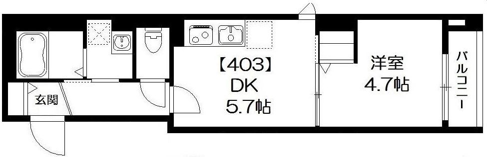 Ｋ館 間取り図