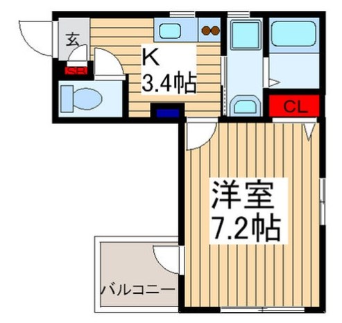 シャーロックホームズ   間取り