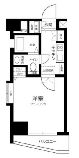 スカイコート両国壱番館 間取り