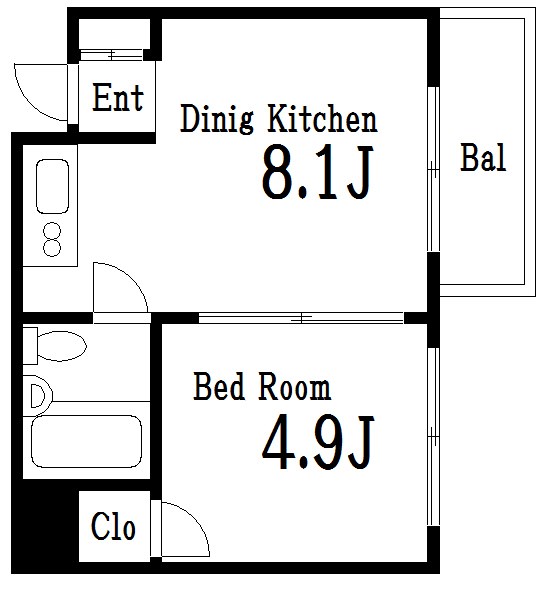 ティックハウス 間取り図
