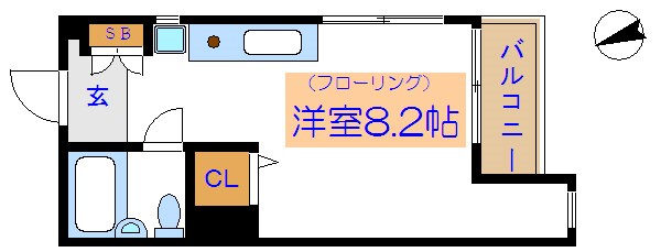 ウパーラアルトポンテ 間取り図