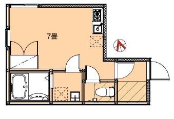 FAIR町屋  間取り