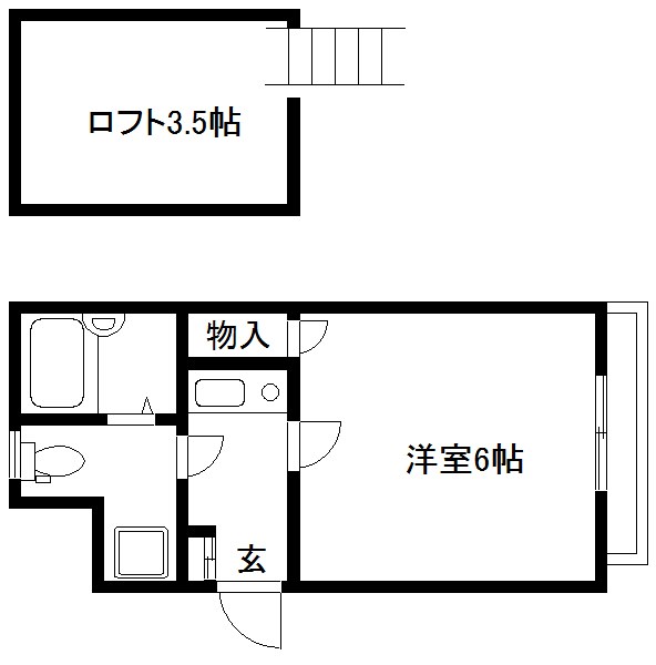 シャンテ立花   間取り