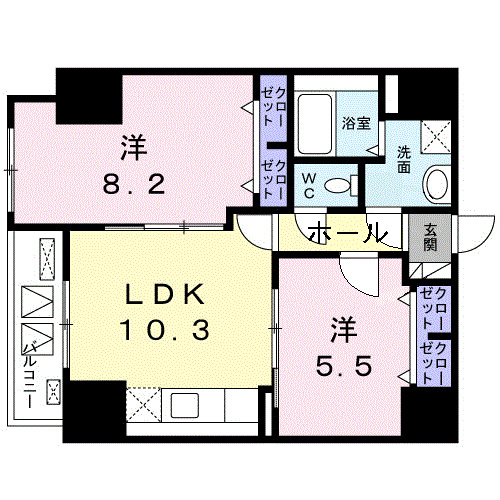 アイスバーグ 間取り