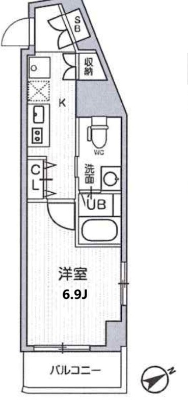 ラヴィエント南千住Ⅴ 間取り