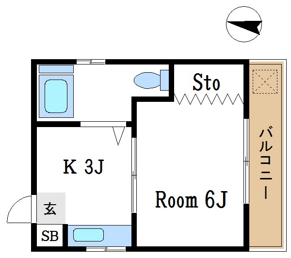 第二柏木ビル   間取り