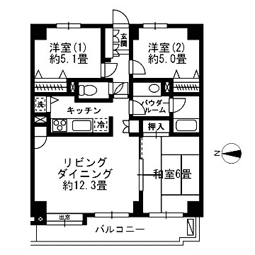 FOREST　HOUSE(フォレストハウス)   間取り図