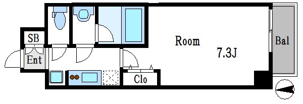 ベルフェリーク木場 間取り