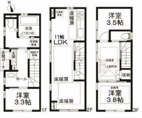 牡丹１丁目戸建 間取り
