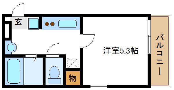 SOREVE大島   間取り図