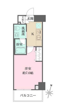 ベルフェリーク木場 間取り