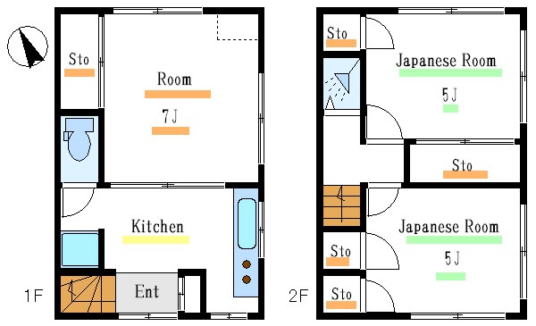 細川貸家 間取り