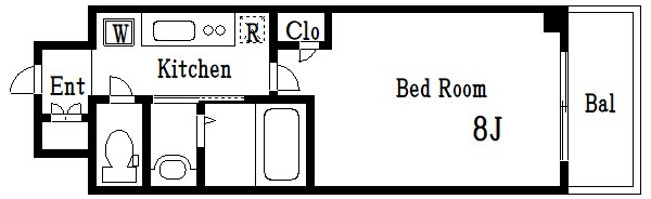 S-RESIDENCE錦糸町パークサイド  間取り