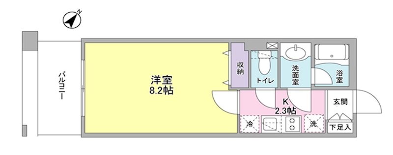 プロスペクト東雲橋 間取り