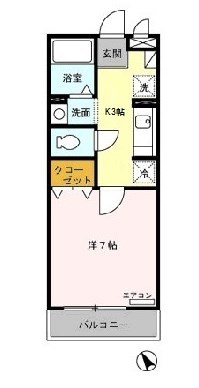 ゴールドエッグ南砂  間取り図