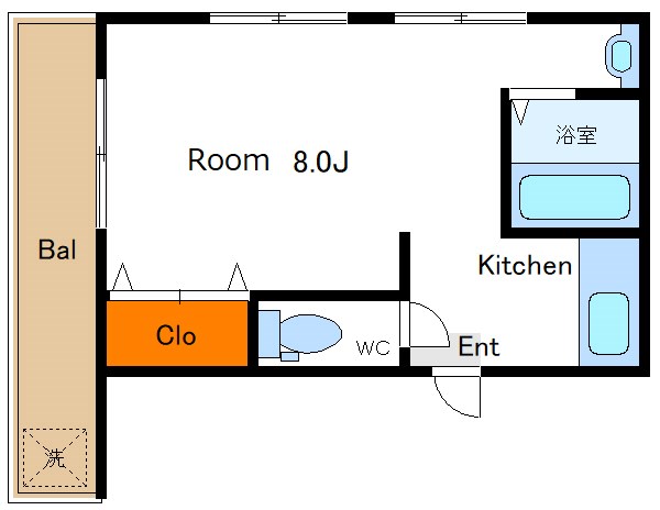 佐々木マンション 間取り図