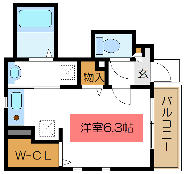 プレミール   間取り