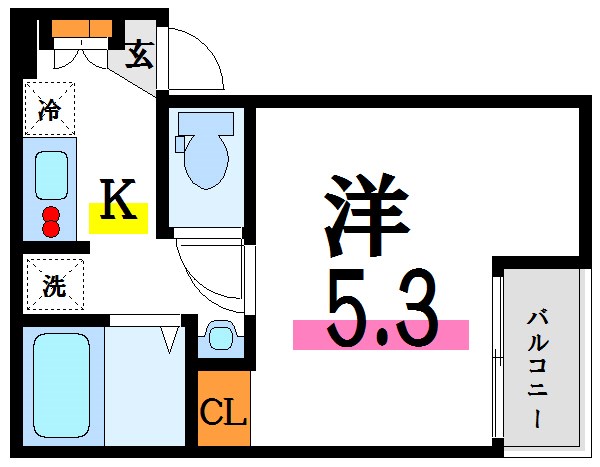 グランクオール新小岩 間取り