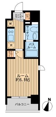 ダフィット門前仲町 間取り