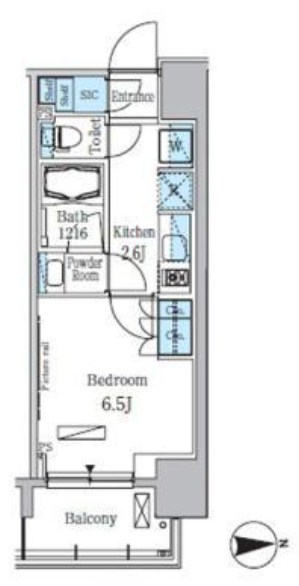 パークアクシス木場  間取り