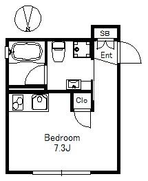 ＦＡＲＥ池上（ファーレ） 間取り図
