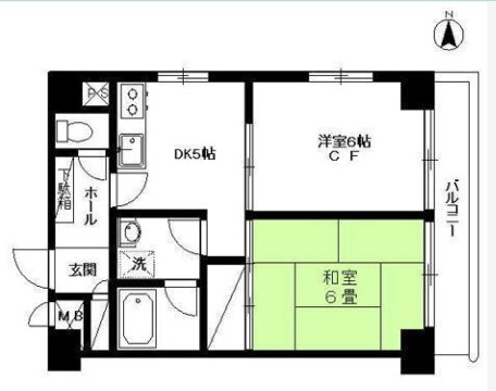 ＮＩＣハイム浅草  間取り