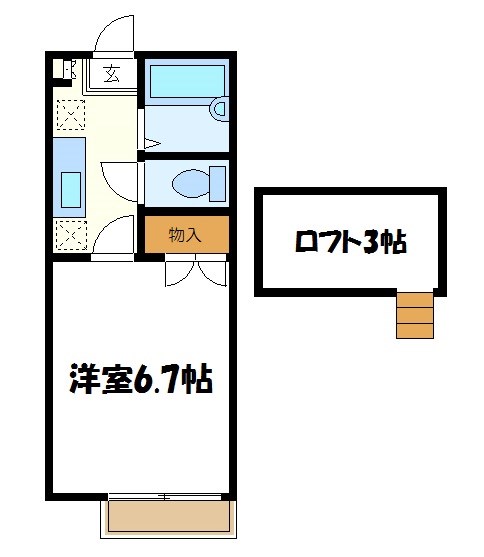 ザ・ロイヤルⅢ  間取り