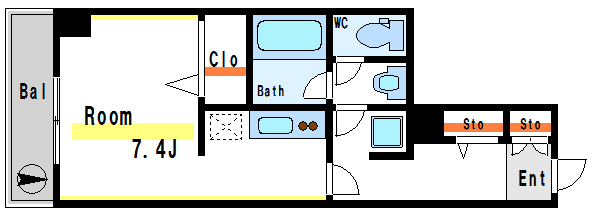 エヴァーモア  間取り図