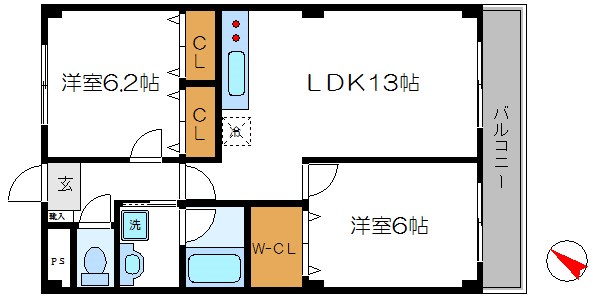 フレア・レジデンス 間取り