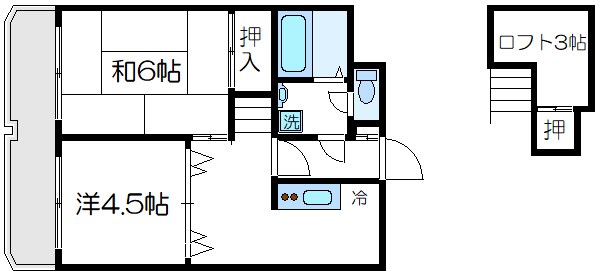 レジデンスオーク  間取り図