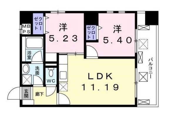 コンフォルト南葛西  間取り