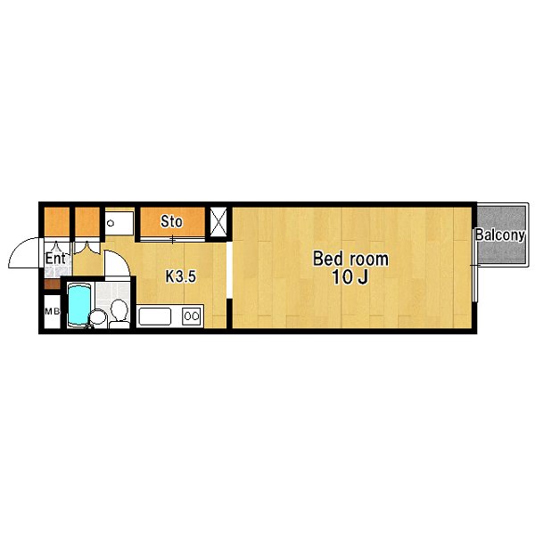 ブルックス東日暮里 間取り